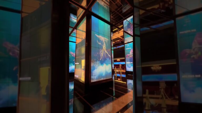 The Bizarre Lobby of Cosmopolitan Las Vegas